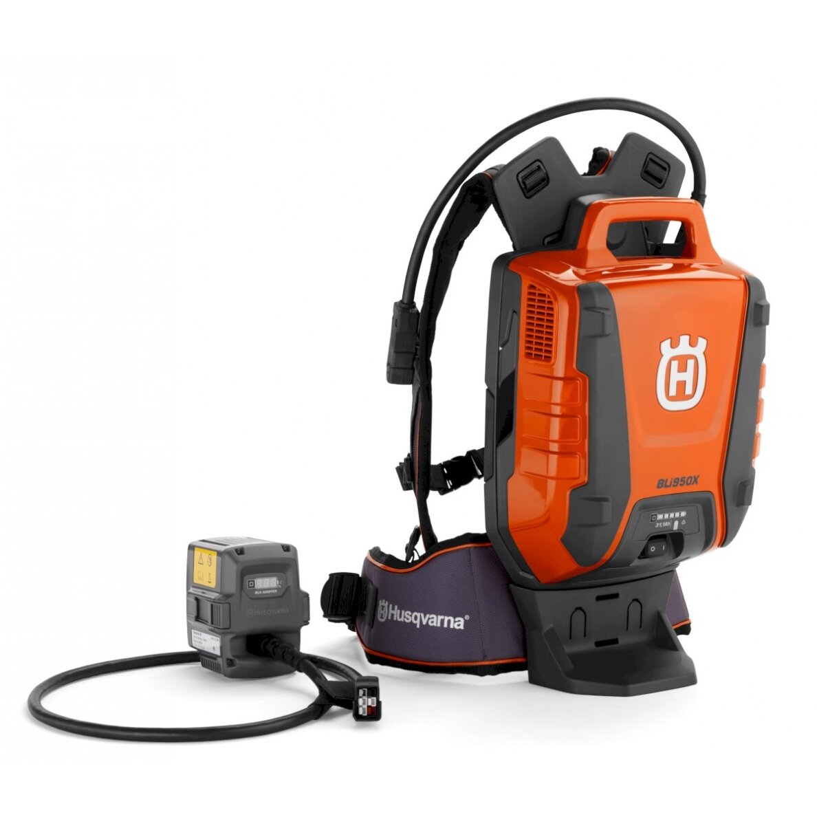 HUSQVARNA akumuliatorių kuprinė BLi950X (36V 31,1Ah) HUSQVARNA akumuliatorių kuprinė BLi950X (36V 31,1Ah)