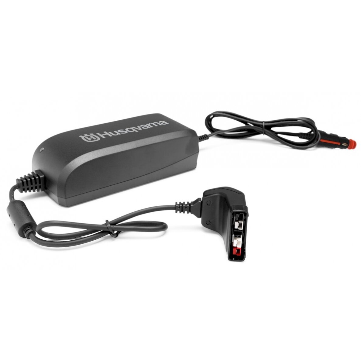 HUSQVARNA QC80F akumuliatoriaus įkroviklis HUSQVARNA QC80F akumuliatoriaus įkroviklis