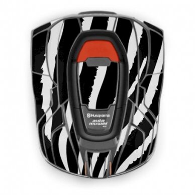 HUSQVARNA lipdukų komplektas Zebras 2