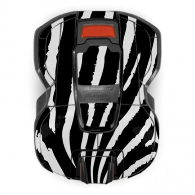 HUSQVARNA lipdukų komplektas Zebras