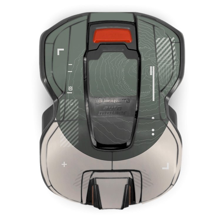 HUSQVARNA lipdukų komplektas Žemėlapis 1 HUSQVARNA lipdukų komplektas Žemėlapis 1