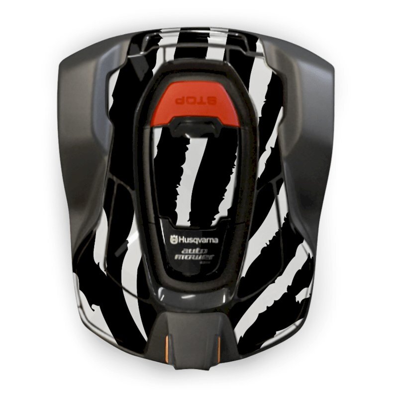 HUSQVARNA lipdukų komplektas Zebras 4