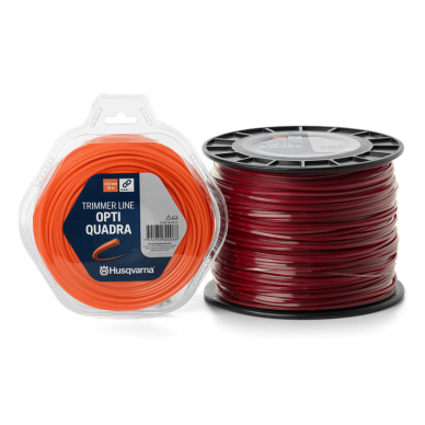 Žoliapjovės valas OPTI QUADRA 2,7 mm x 170 m 1 Žoliapjovės valas OPTI QUADRA 2,7 mm x 170 m 1