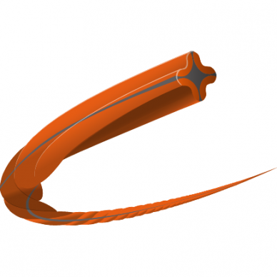 Žoliapjovės valas Whisper twist 2,4 mm x 77 m Žoliapjovės valas Whisper twist 2,4 mm x 77 m