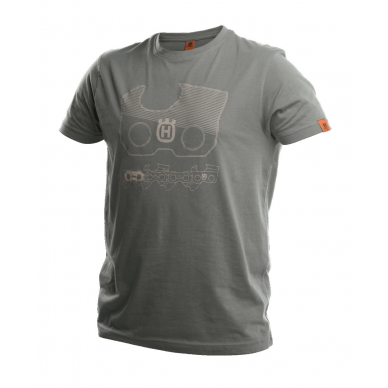 "Xplorer" marškinėliai trumposis rankovėmis, su "X-Cut" grandinės ženklu, unisex (S-XXL dydžiai)