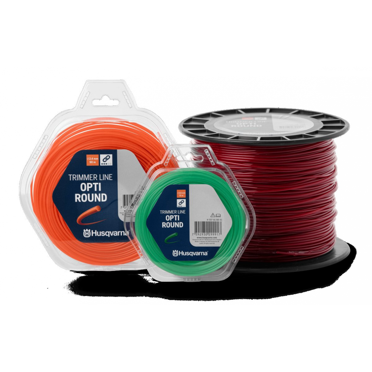 Žoliapjovės valas Opti Round 2,0 mm x 130 m 1 Žoliapjovės valas Opti Round 2,0 mm x 130 m 1